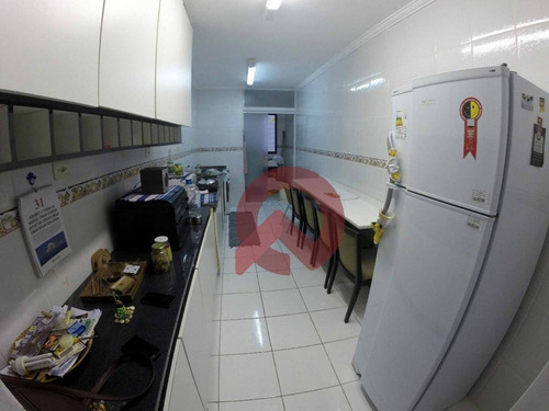 Imagem 12 de 14 de Apartamento Com 2 Dormitórios À Venda, 81 M² Por R$ 300.000 - Ocian - Praia Grande/sp - Ap3686