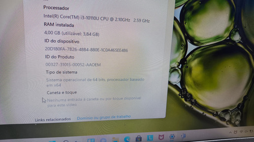 Notebook Lenovo Ideapad 3i 15.6 Core I3 1tb 4gb Prata Win11 (Usado)