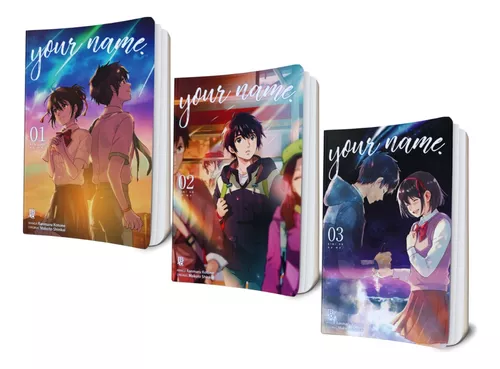 Your Name Light Novel + Your Name Mangá - Edição Unica - Obra completa de  uma só vez!