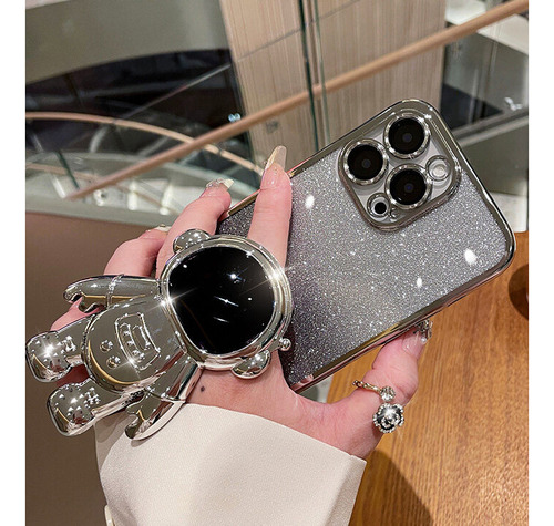 Funda Para Xiaomi Poco X7 Pro 5g Polvo Flash Astronauta+mica