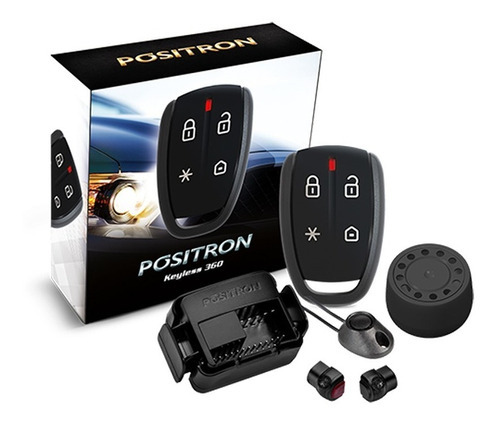 Alarma Auto Positron Keyless 360 Duo Impacto Y Volumetrica