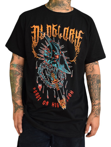 Remera Old Glory Tattoo Witch King