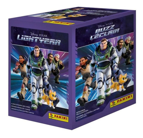 Buzz Lightyear 50 Sobres Panini Colección Estampas