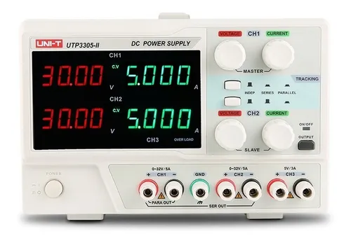 Fuente De Laboratorio Utp3305-ii 5a 335w 32v 3ch Uni-t