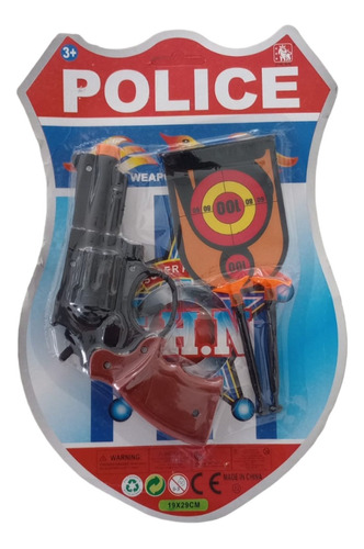 Set De Policía Y Accesorios Police En Blister 50758