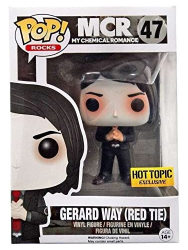 Funko Pop! Rocks My Chemical Romance Gerard Way (lazo Rojo)