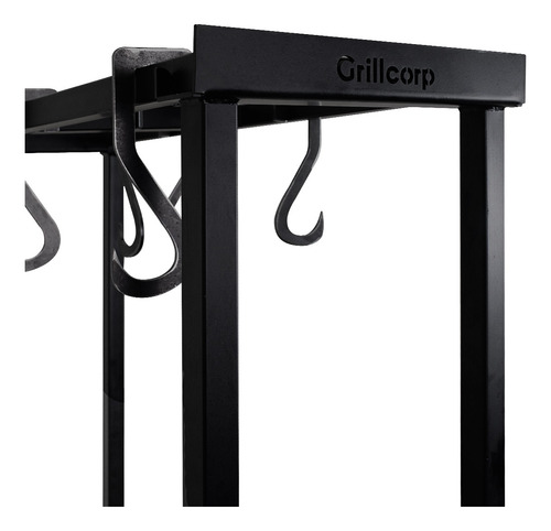 Fogonero Modelo F-90 Con Estaca Y Perchero - Grillcorp