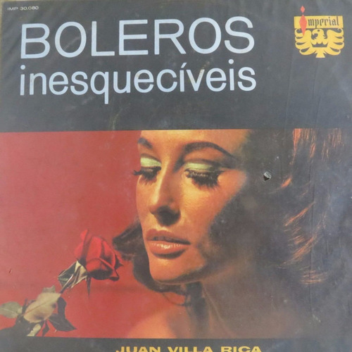 Lp   Juan Villa Rica     Boleros Inesquecíveis    Vinil Raro