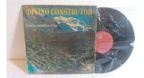Lp Washigton Alves - Divino Construtor - Disco Vinil (Usado)