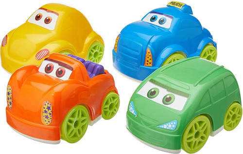 Baby Cars Carrinhos 4 Peças
