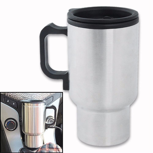 Vaso Tazon Termico Calentador Auto 12 Volt Cafe, Te, Sopas..