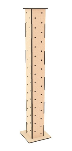 Imagen 1 de 4 de Torre Porta Paletas De Mdf Candy Bar Mdf