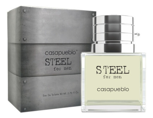 Perfume Casapueblo Steel 80ml Volumen de la unidad 80 mL