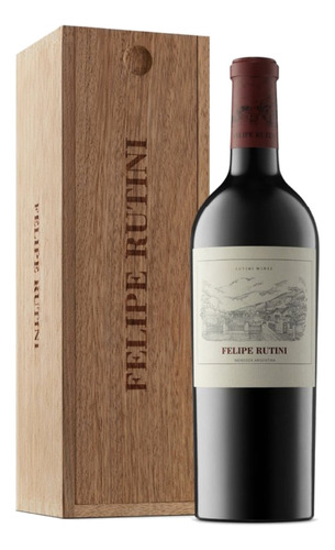 Vino Felipe Rutini 750 Ml Con Estuche Madera