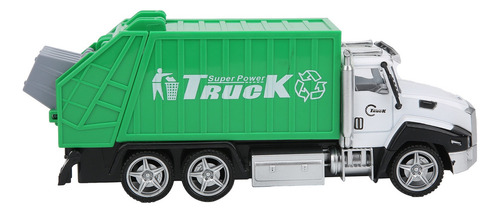 Camión De Basura Modelo American Sanitation 1:42 Alloy Pull