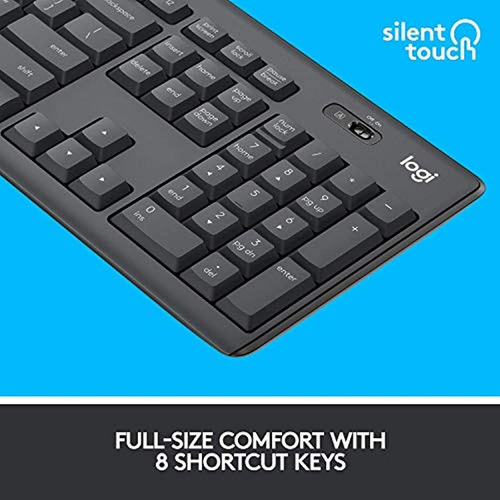 Imagen 3 de 7 de Combo De Mouse Y Teclado Inalámbrico Con Tecnología