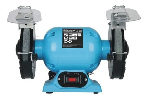 Amoladora De Banco Gamma 2 Piedras Profesional 550w G1685ar