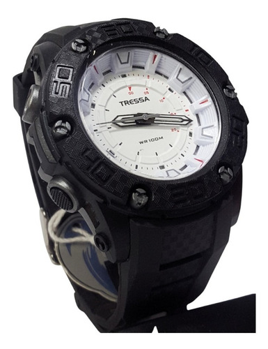 Reloj Tressa Ken Analogo Hombre Sumergible Luz Newmar