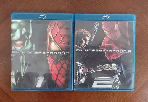 Spiderman 1 Y 2 En Blu-ray - Tobey Maguire - En Caballito (Usado)