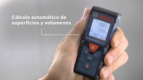 Imagen 2 de 6 de Medidor De Distancia Laser Bosch Glm 40 Professional 40m