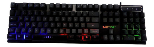 Teclado Gamer Semi-mecânico Com Led Iluminação Rgb Usb Pc 