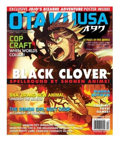 Revista Otaku Usa | Diciembre  2020 - Manga En Inglés