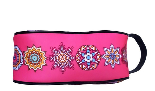Imagen 4 de 8 de Kit Matero Neceser Mandalas Yerbera Azucarera Mate Madera