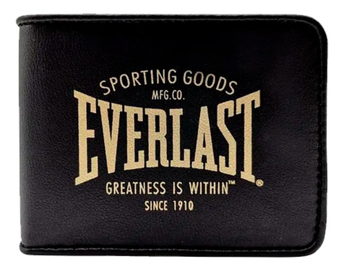 Billetera Everlast Original Cuero Pu Porta Tarjeta Hombre 