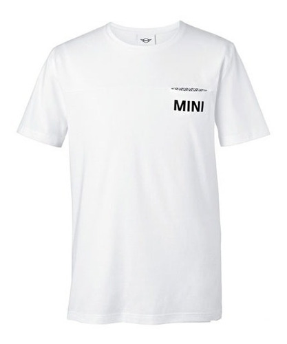 Remera Blanca Mini Cooper Xl