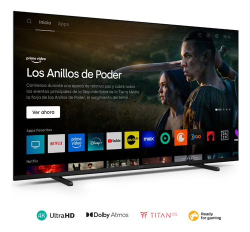 Smart Tv Philips 4k 55 Titan Os Wifi-usb2 Hdmi4-bluetooth