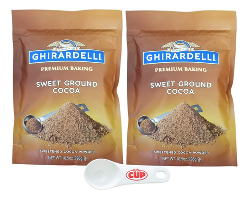 Ghirardelli Sweet Ground Premium - Cacao Para Hornear, 10.5