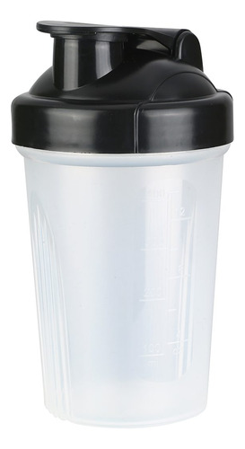 Tomatodo Shaker De Plastico 400ml Negro Gym Bottles