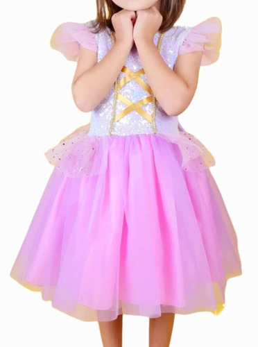 Vestido Niña  Karamella Rapunzel