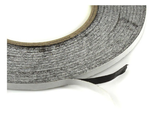 Imagen 2 de 3 de Rollo Cinta Doble Faz 3m 1mm Ancho Celulares