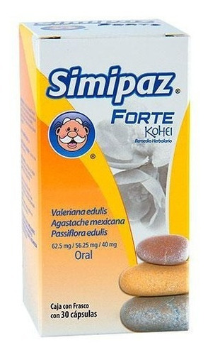 Simipaz Forte 30 Capsulas Sabor Sin sabor