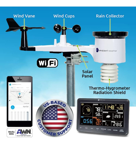 Estación Meteorológica Ambient Weather Ws-2902 Inalámbrica