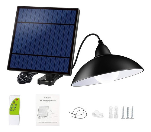 Lampara Solar 120 W Led Recargable Ampolleta Con Control 