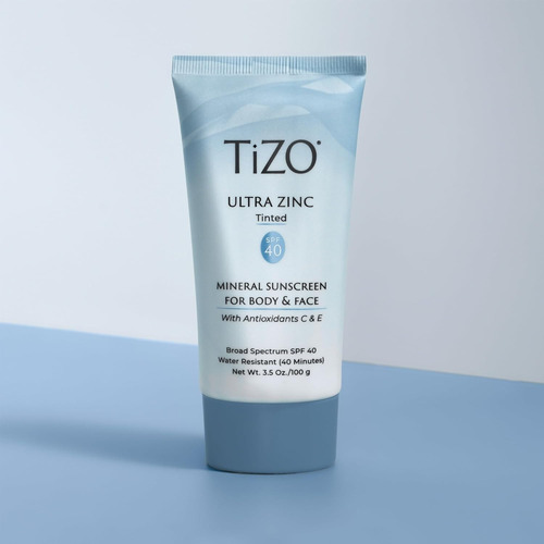 Tizo Ultra Zinc Sunscreen Protector Solar Tinte Spf40
