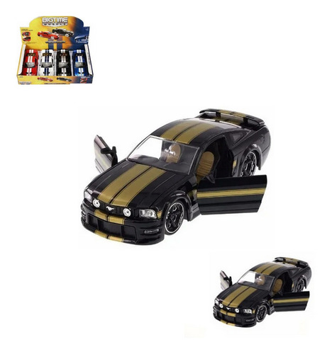 Ford Mustang Gt 2006 Negro Jada 90% Metal 1:24 St