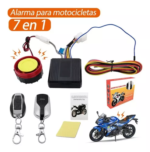 Alarma de Seguridad con Control Remoto Para Motocicleta Moto ~ Motorcycle  Alarm