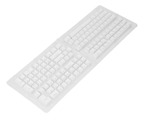 Teclas Mecánicas Blancas Y Blancas 132 Teclas Thai Set Abs O