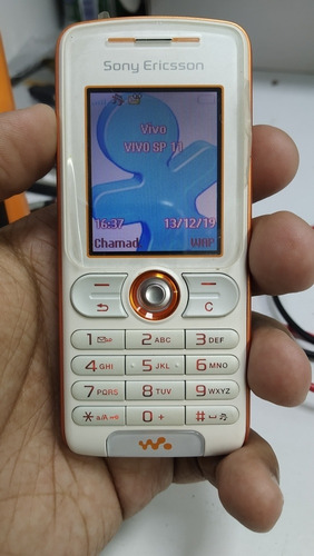 Sony Ericsson W200i Branco Apenas Vivo Super Conservado Leia