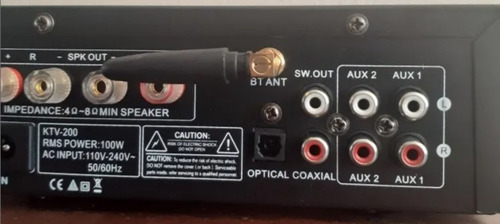 Receiver Hs Micro + Parlantes Bookshelf