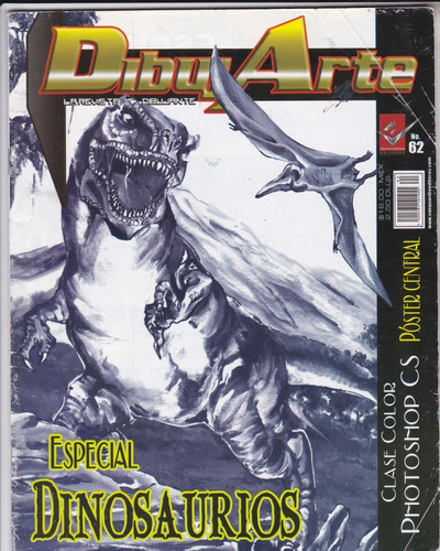 Revista Dibuja Arte Núm. 62 | Especial Dinosaurios