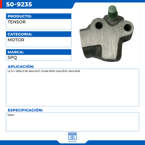 Tensor De Distribución Nissan 240sx 1991-1998 L4 2.4
