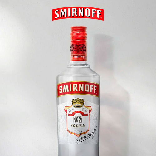 Vodka Smirnoff NÂș 21 750ml 3 Unidades