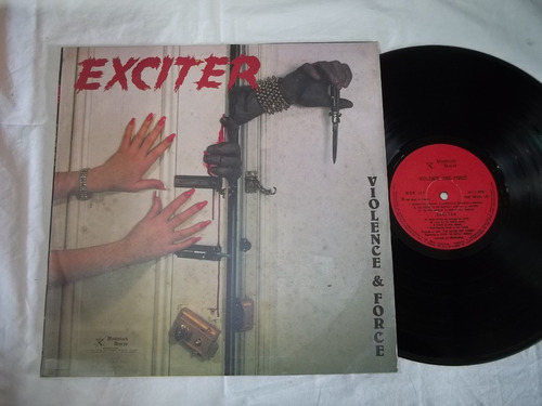 Lp Vinil - Exciter - Violence & Force - Raro