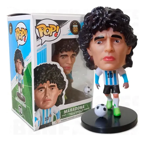 Miniatura Diego Maradona Argentina Funko Pop! Boneco 10cm