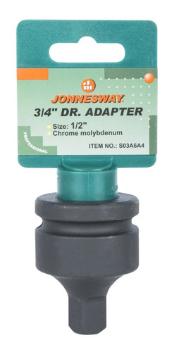 Adaptador Reductor Impacto 3/4 A 1/2 Jonnesway // Ferrenet