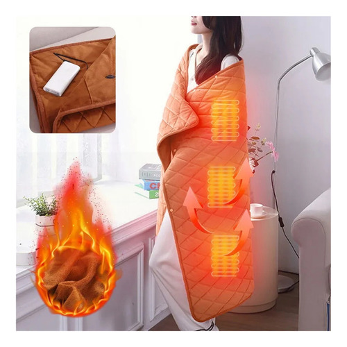 Manta Calefactora Usb Calentador De Cuerpo Calentador Cama